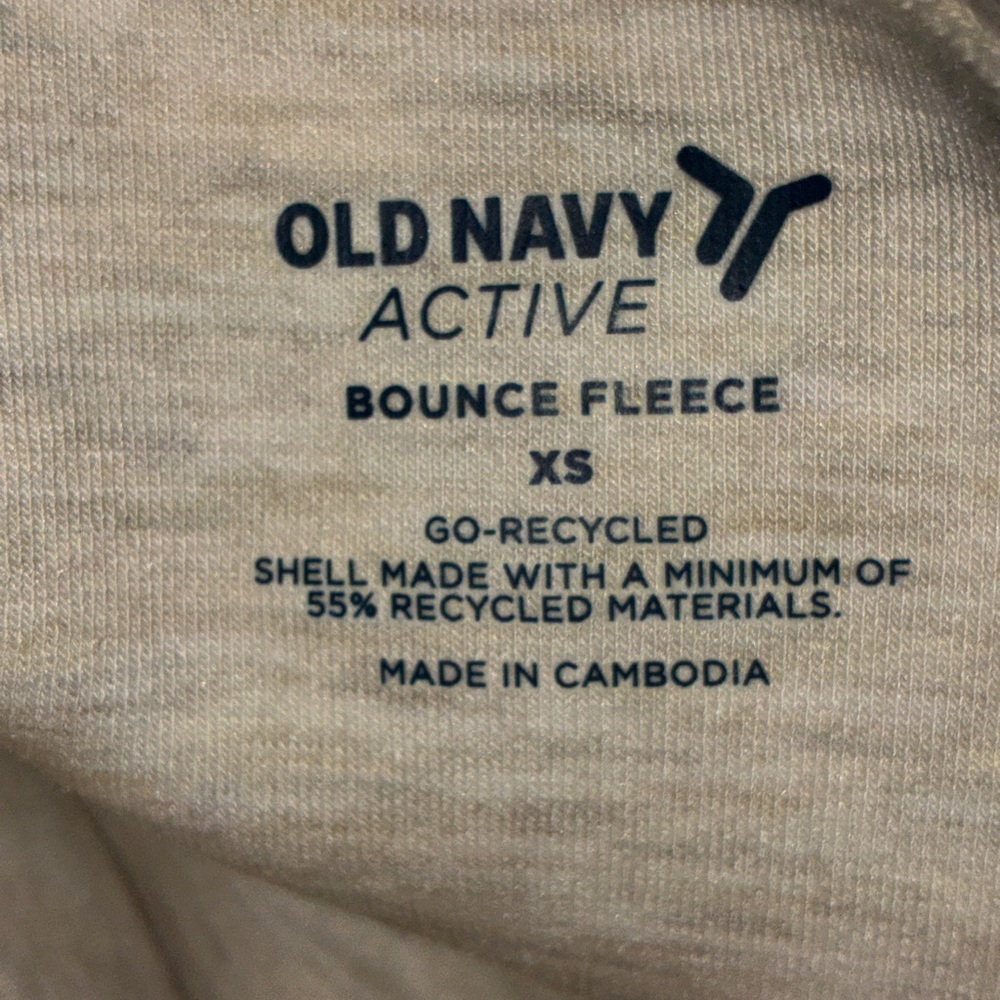 Set - Bounce Fleece Half-Zip Pullover Sweatshirt Sz XS matching sweat pant Sz S - Picture 16 of 16